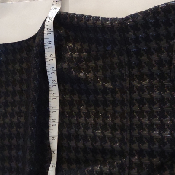 Tory Burch black textured lined shift dress size 8 w/ pockets - Picture 8 of 12
